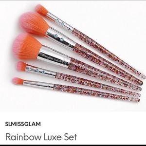 New SLMissglam rainbow luxe set 5 piece brush
